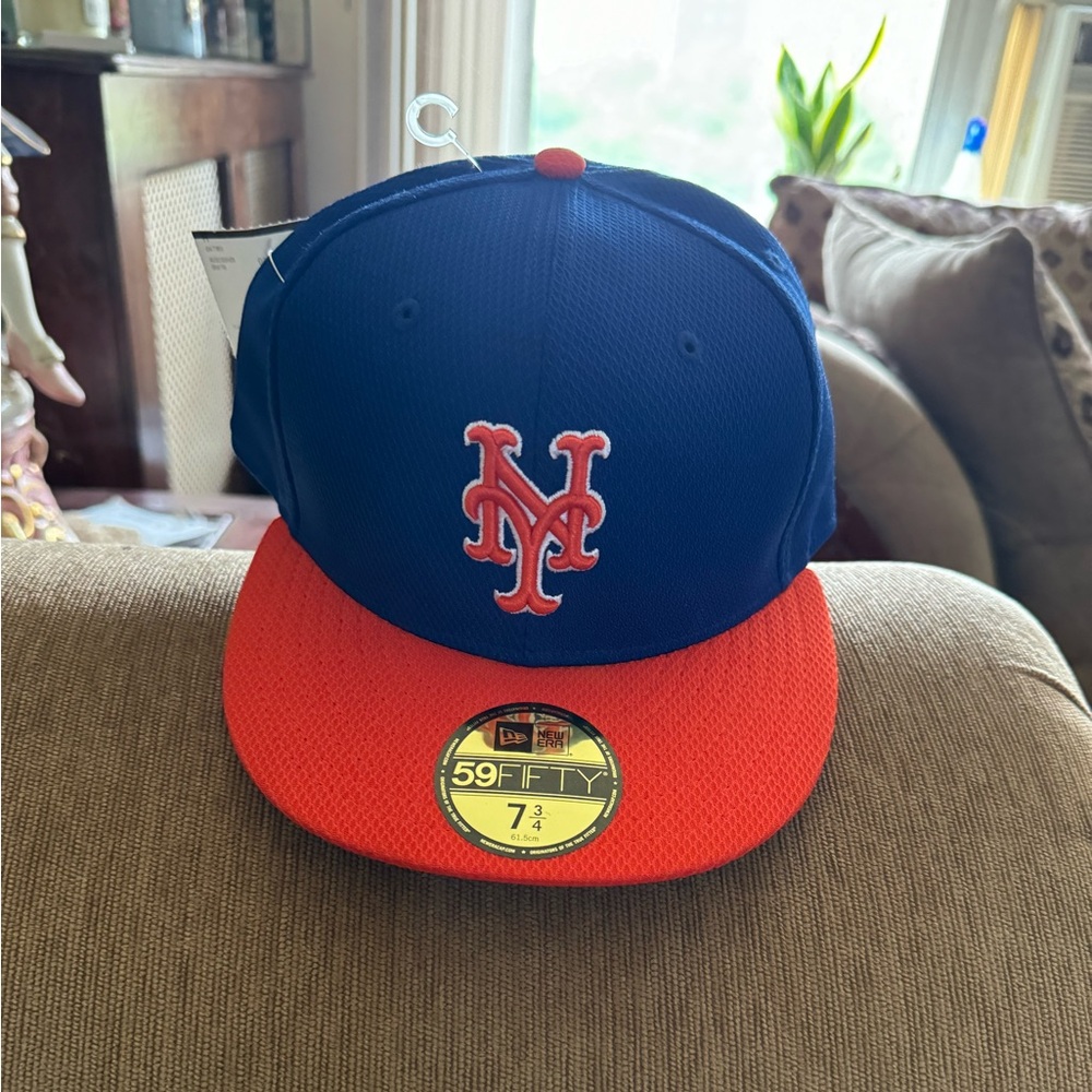 New New Era 59Fifty New York Mets Fitted Size 7 3/4